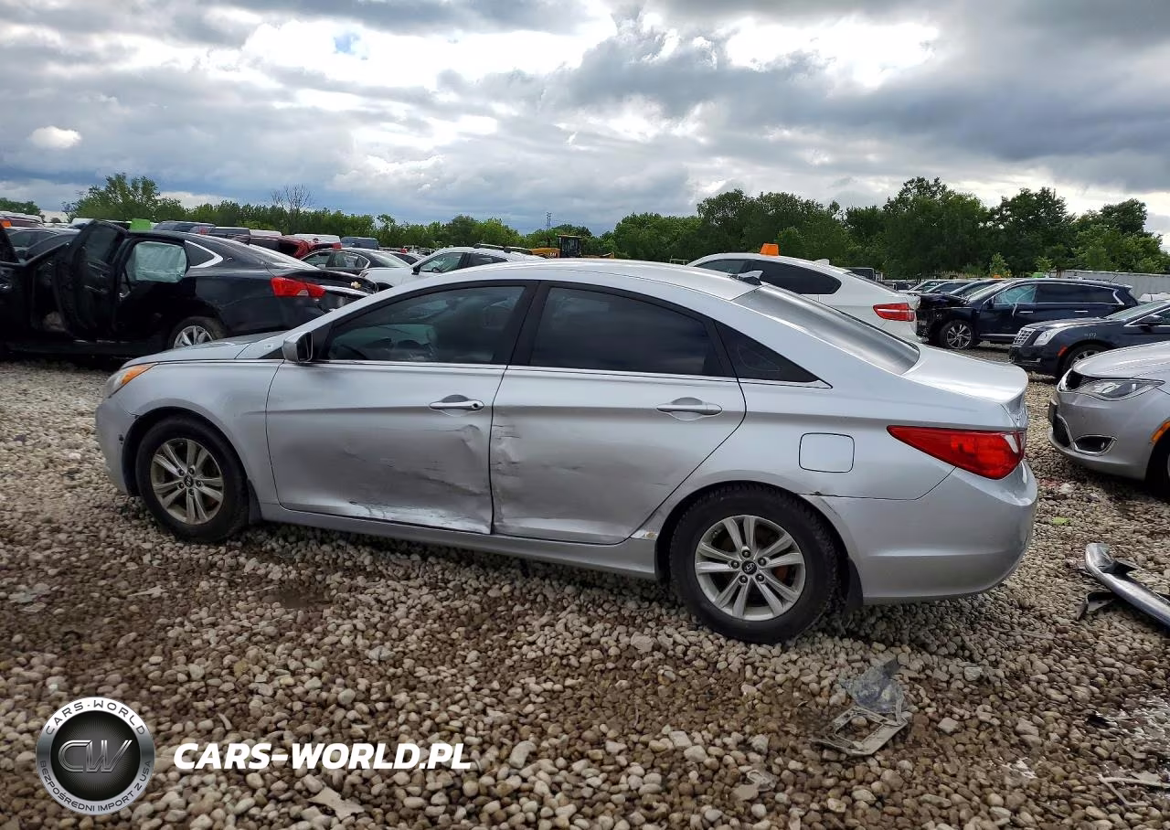 2012 Hyundai Sonata Gls VIN:5NPEB4AC1CH484333 - 2