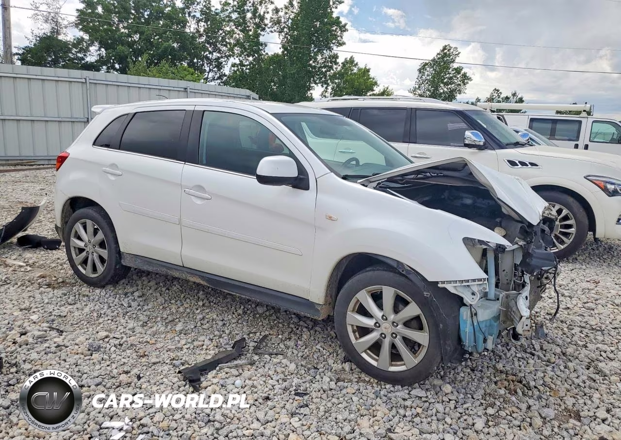 2014 Mitsubishi Outlander Sport Se VIN:4A4AP4AU3EE020688 - 4