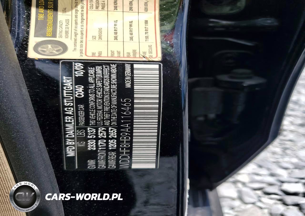 2010 Mercedes-Benz E 350 4Matic VIN:WDDHF8HB9AA116465 - 12