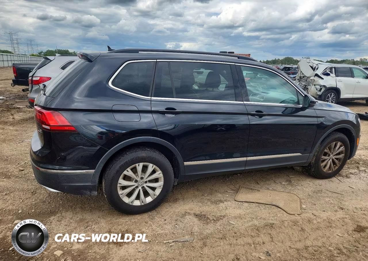 2018 Volkswagen Tiguan Se VIN:3VV2B7AX2JM001481 - 3