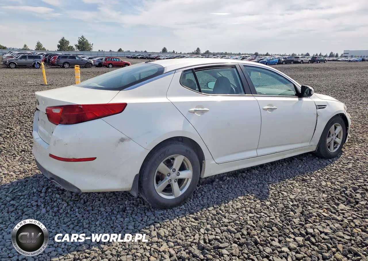 2015 Kia Optima Lx VIN:KNAGM4A71F5580633 - 3