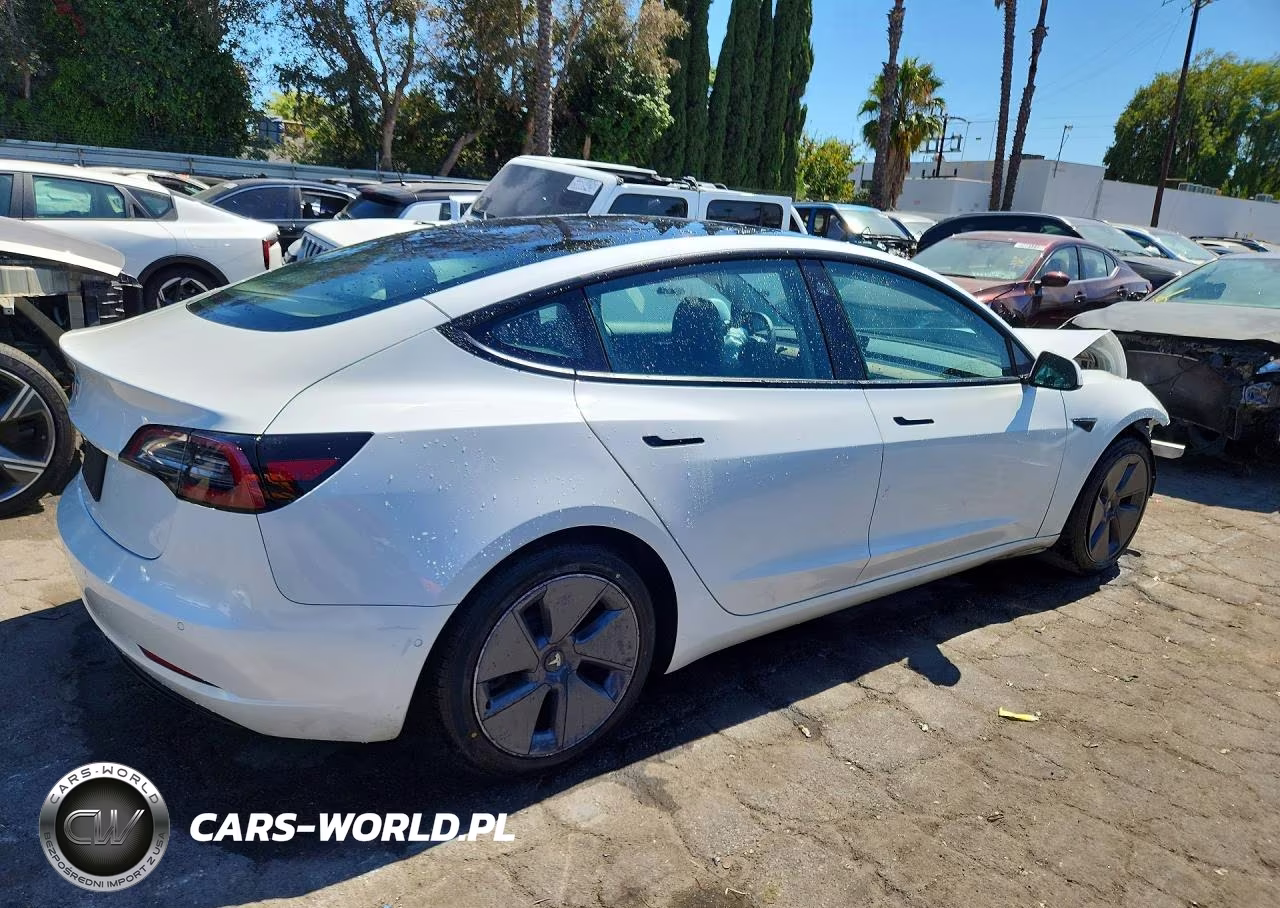 2022 Tesla Model 3 VIN:5YJ3E1EA0NF166369 - 3