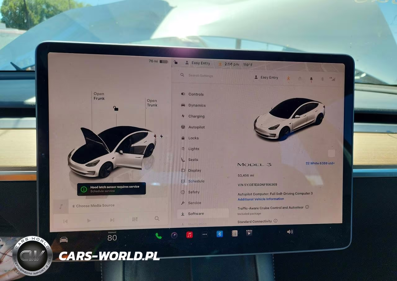 2022 Tesla Model 3 VIN:5YJ3E1EA0NF166369 - 9