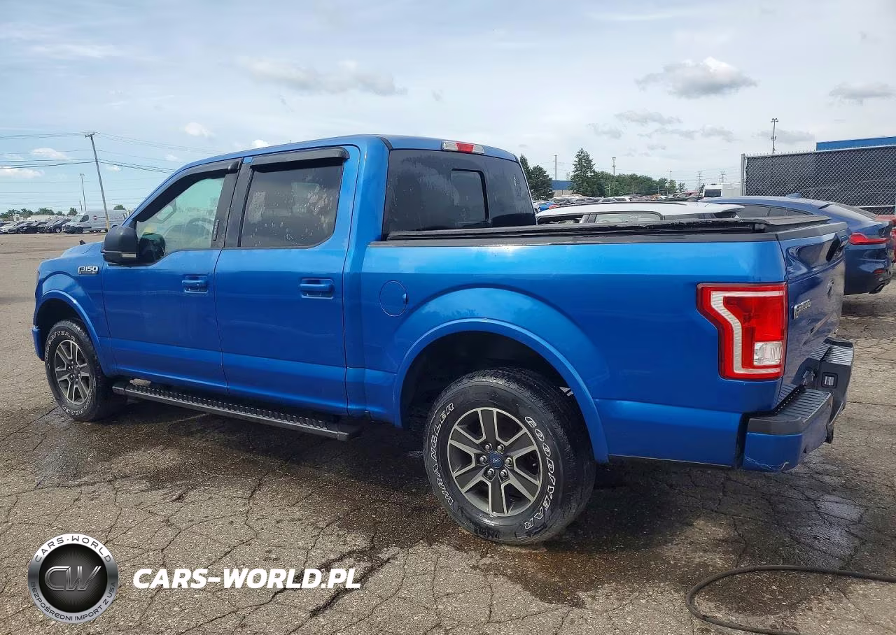 2015 Ford F150 Supercrew VIN:1FTEW1EF9FFA52675 - 2