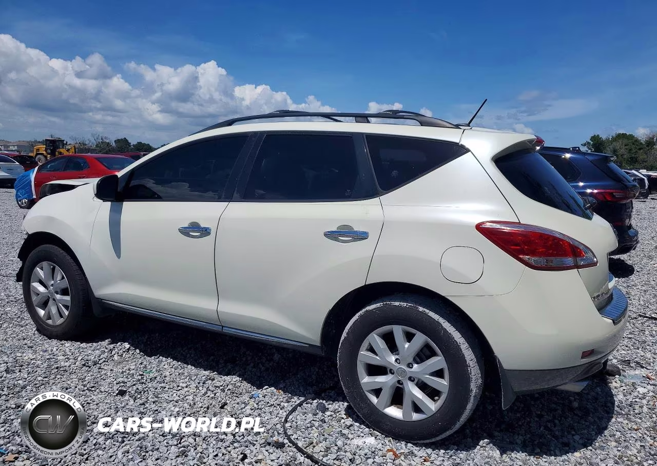 2011 Nissan Murano S VIN:JN8AZ1MU5BW067680 - 2