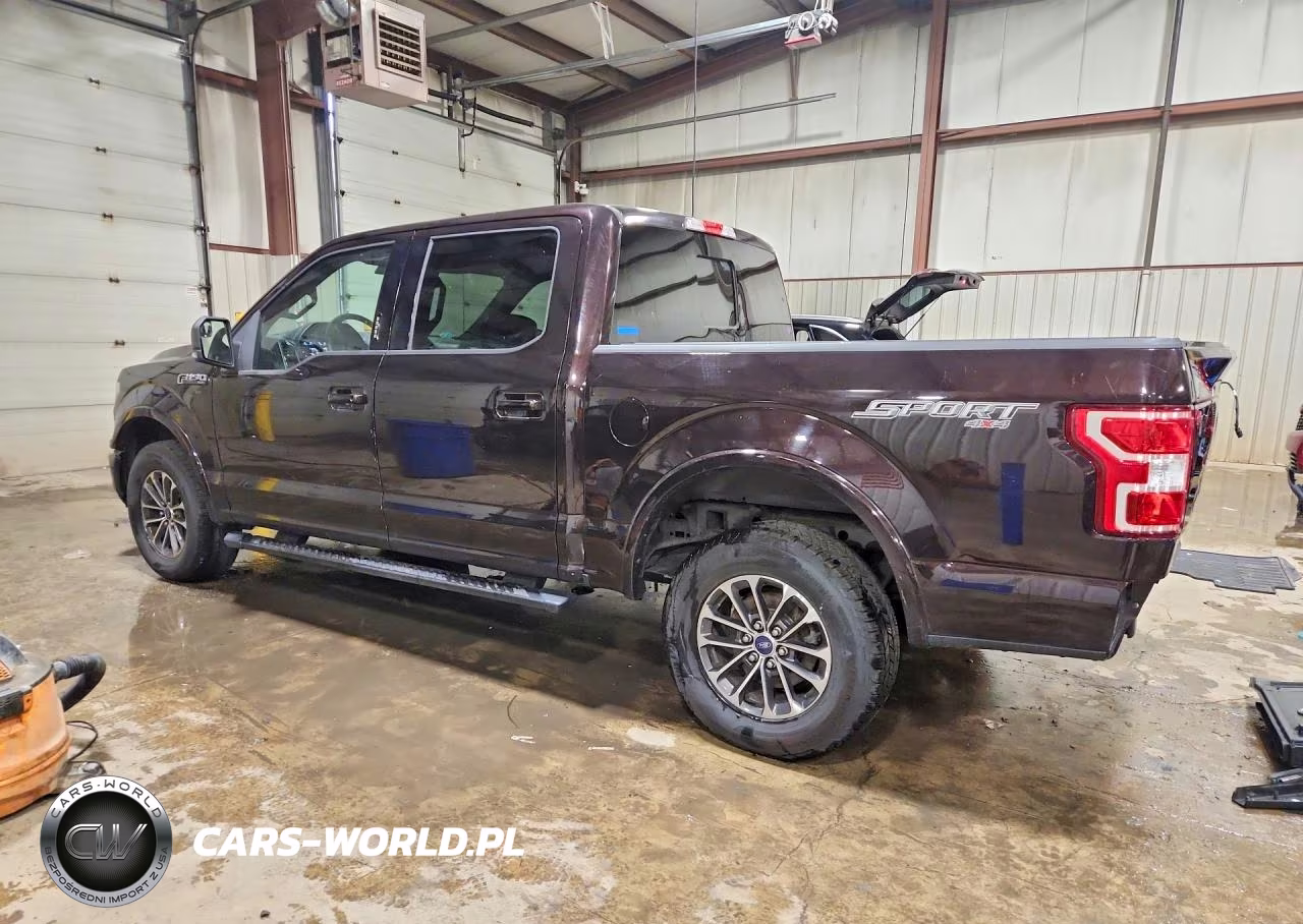 2018 Ford F150 Supercrew VIN:1FTEW1EP0JFD59573 - 2