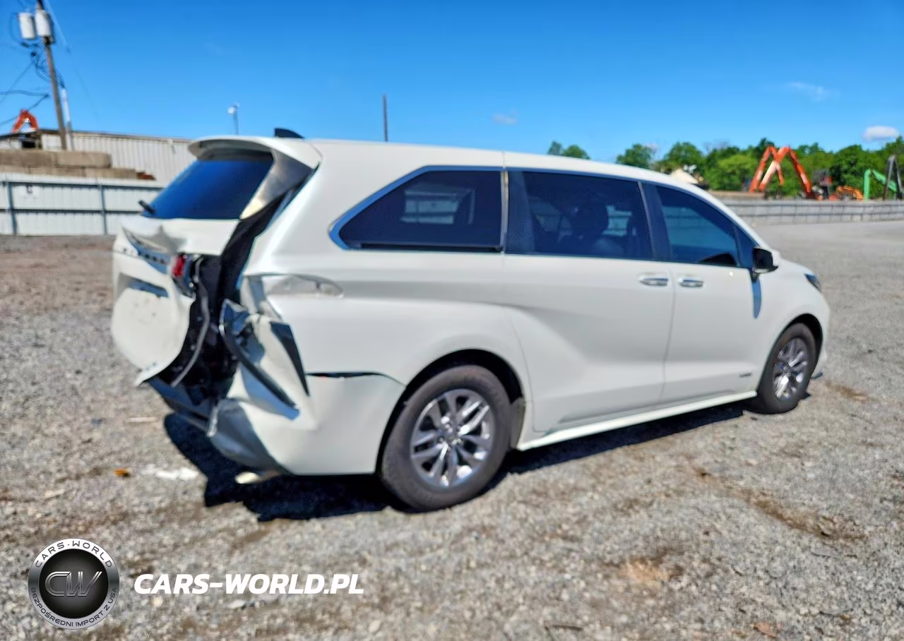 2021 Toyota Sienna Xle VIN:5TDYSKFC7MS015933 - 3