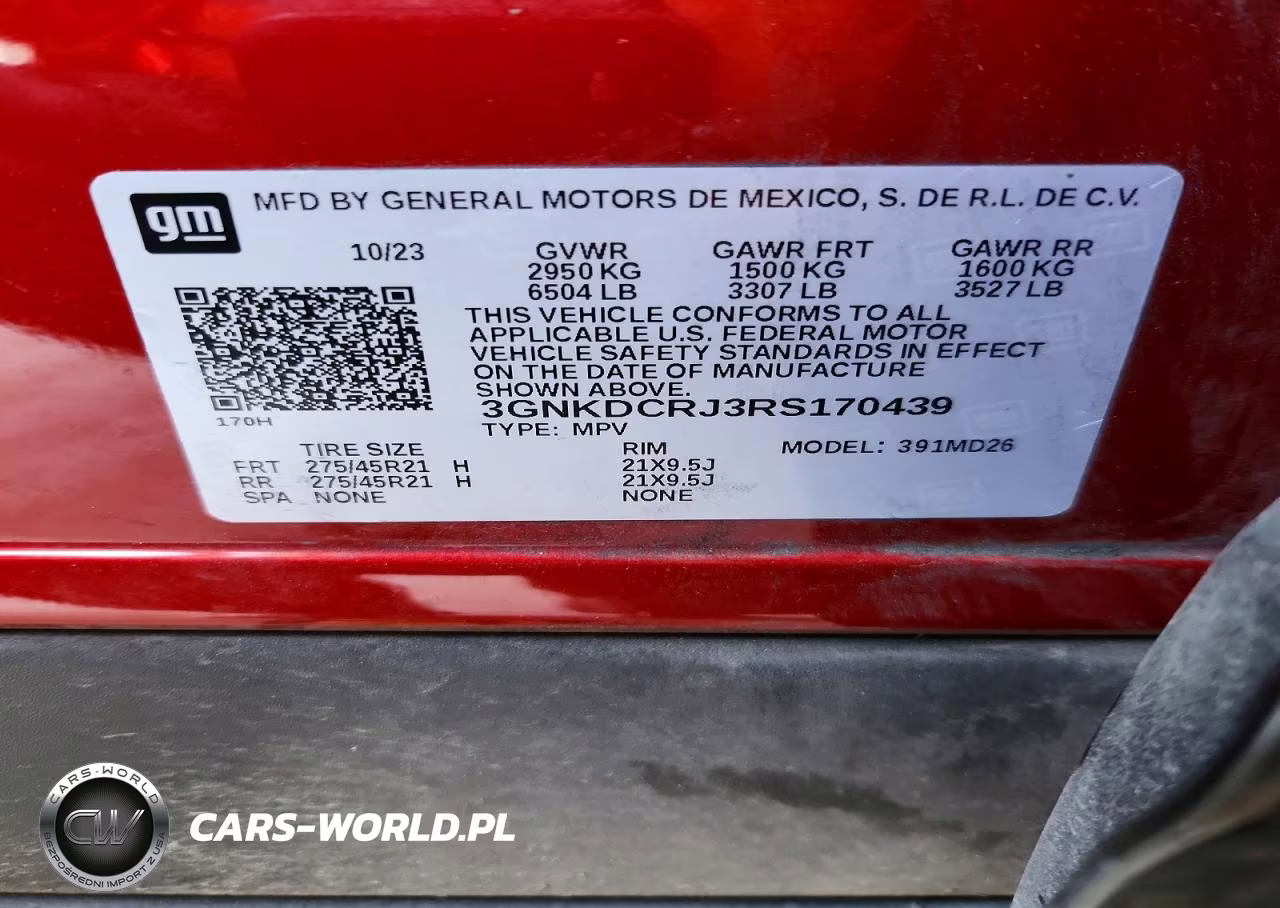2024 Chevrolet Blazer Rs VIN:3GNKDCRJ3RS170439 - 14