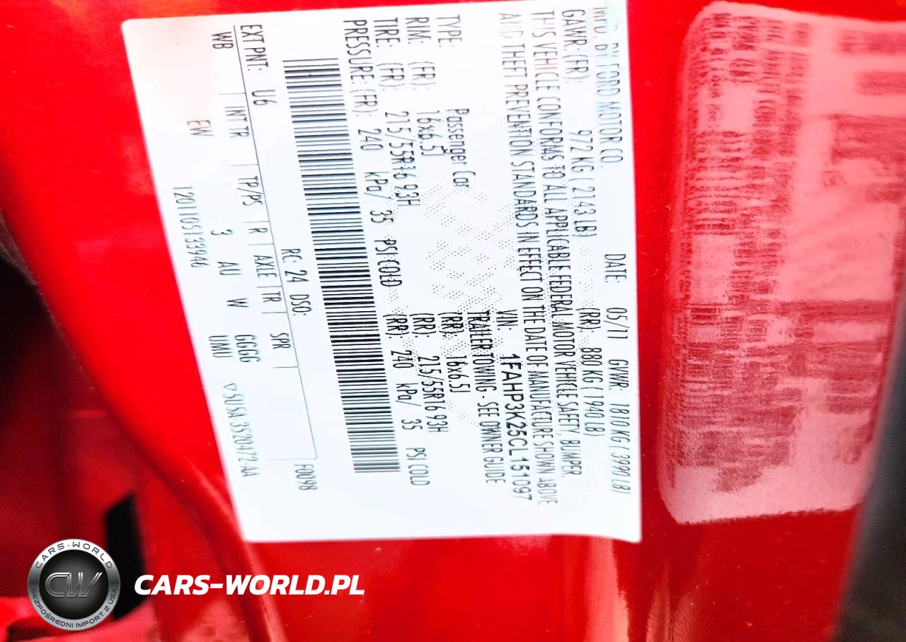 2012 Ford Focus Se VIN:1FAHP3K25CL151097 - 14