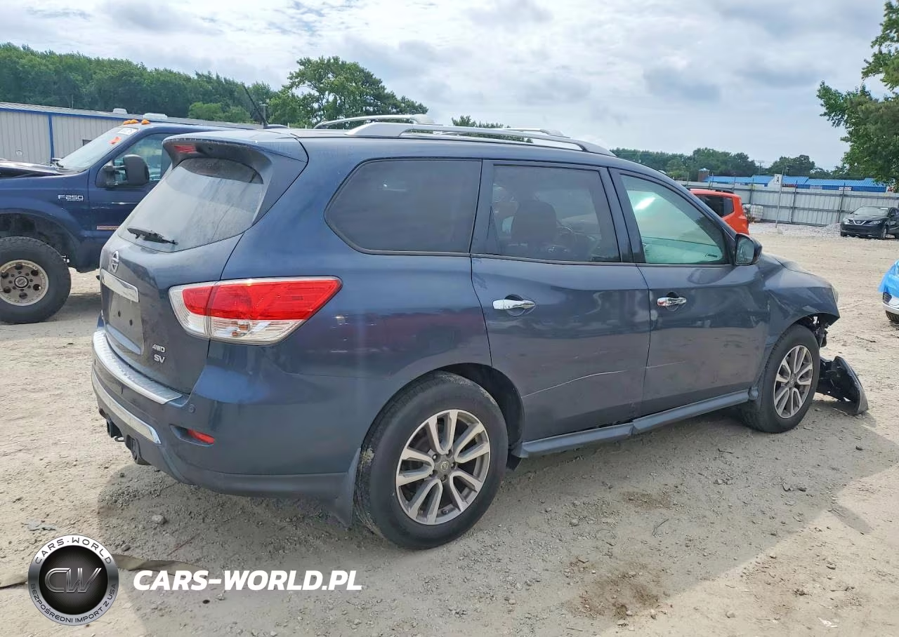 2016 Nissan Pathfinder Sv VIN:5N1AR2MM3GC655504 - 3