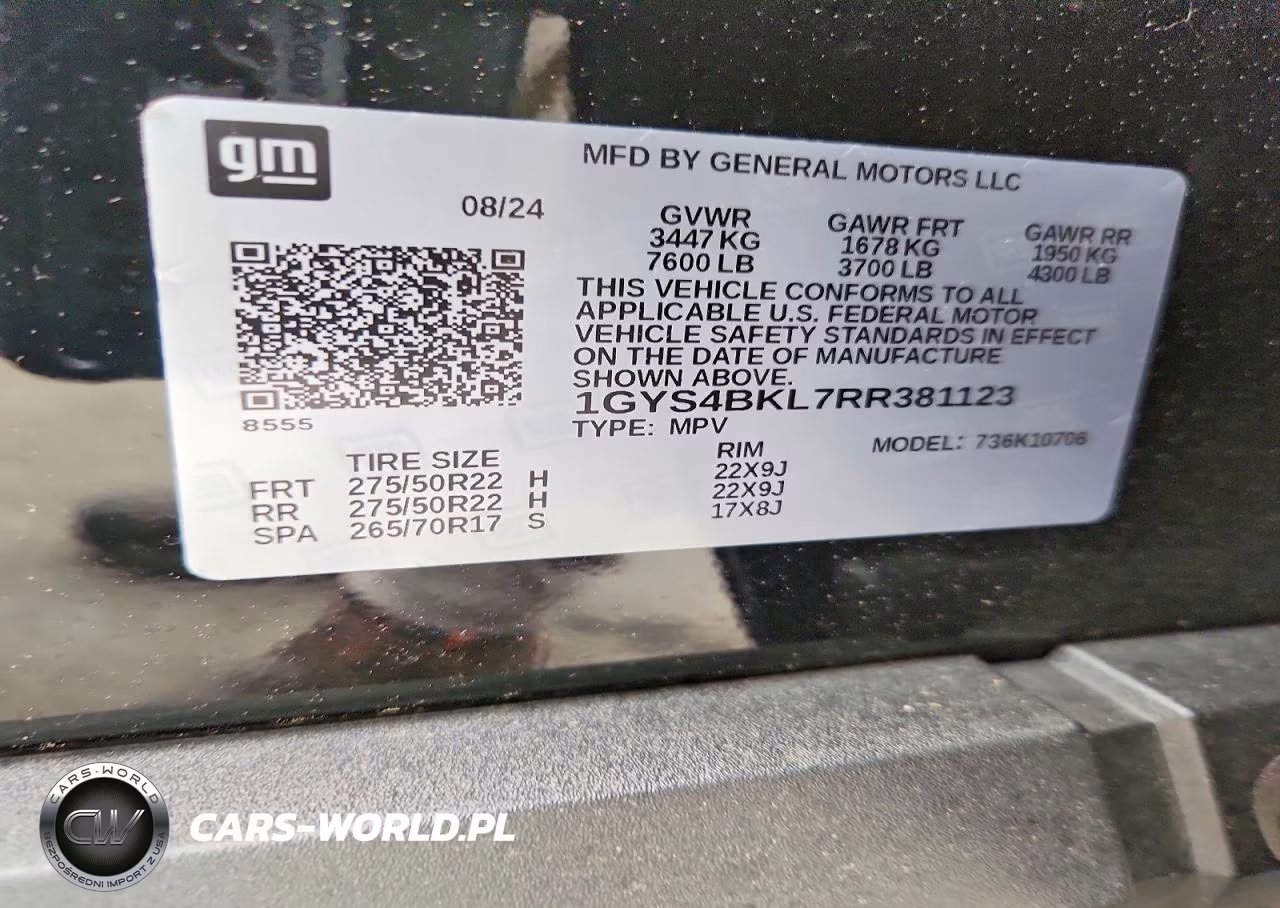 2024 Cadillac Escalade Premium Luxury VIN:1GYS4BKL7RR381123 - 13
