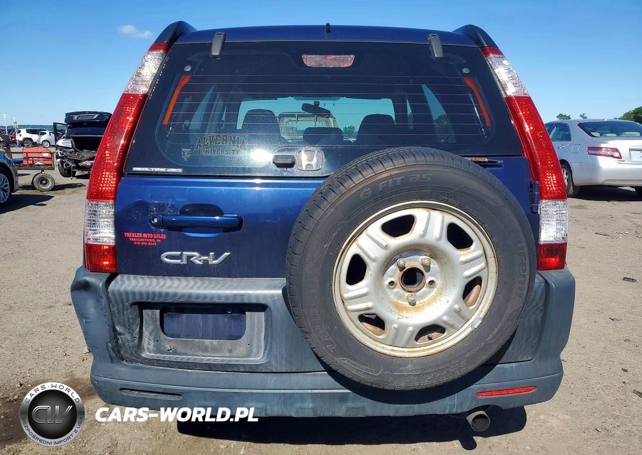 2005 Honda Cr-V Lx VIN:JHLRD78595C050604 - 6