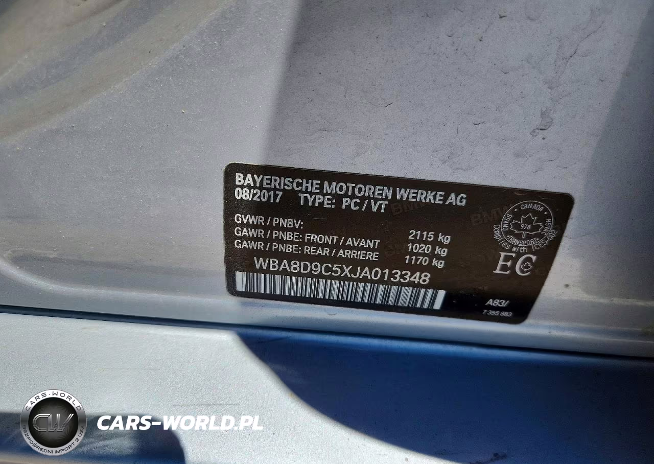 2018 BMW 330 Xi VIN:WBA8D9C5XJA013348 - 13