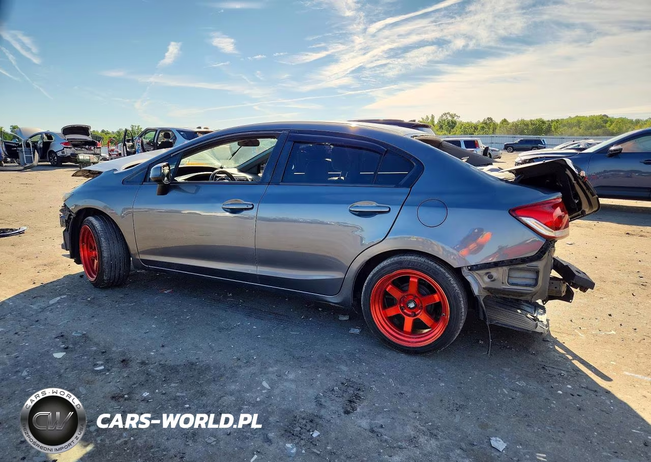 2013 Honda Civic Lx VIN:19XFB2F53DE258805 - 2