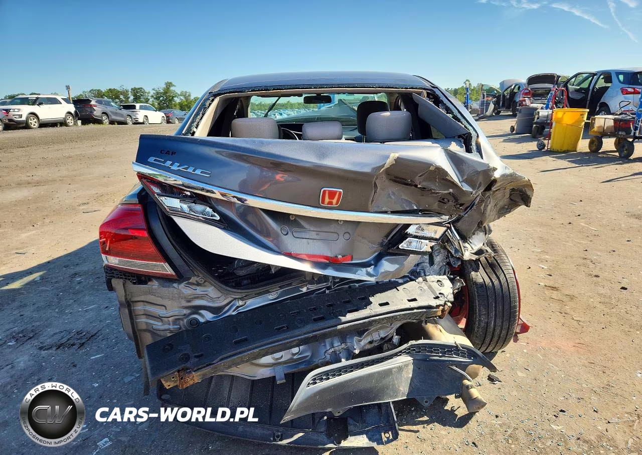 2013 Honda Civic Lx VIN:19XFB2F53DE258805 - 6