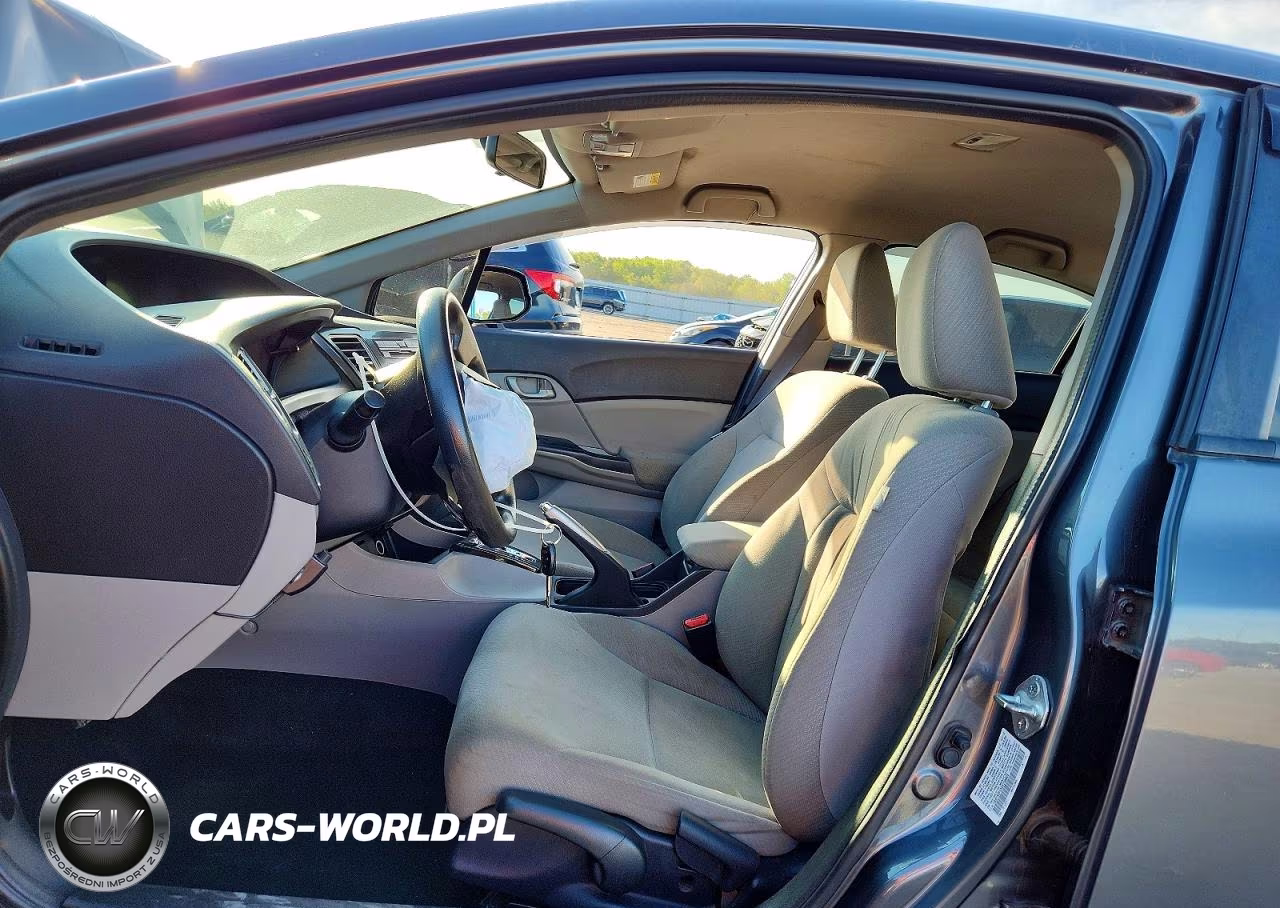 2013 Honda Civic Lx VIN:19XFB2F53DE258805 - 7
