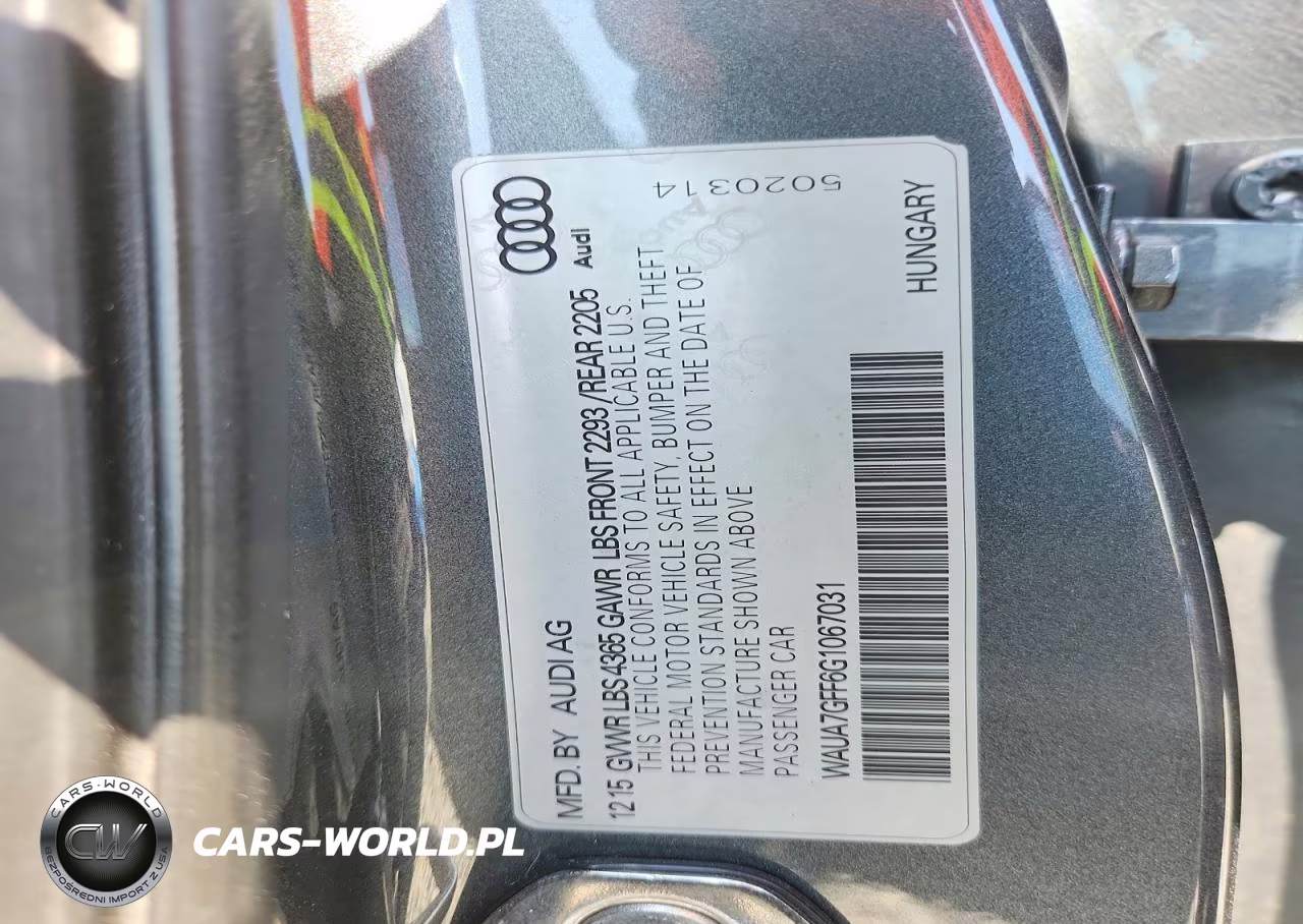 2016 Audi A3 Premium VIN:WAUA7GFF6G1067031 - 13