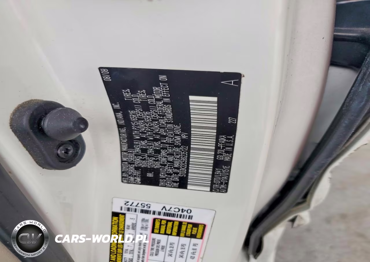 2009 Toyota Sienna Xle VIN:5TDZK22C59S235122 - 12