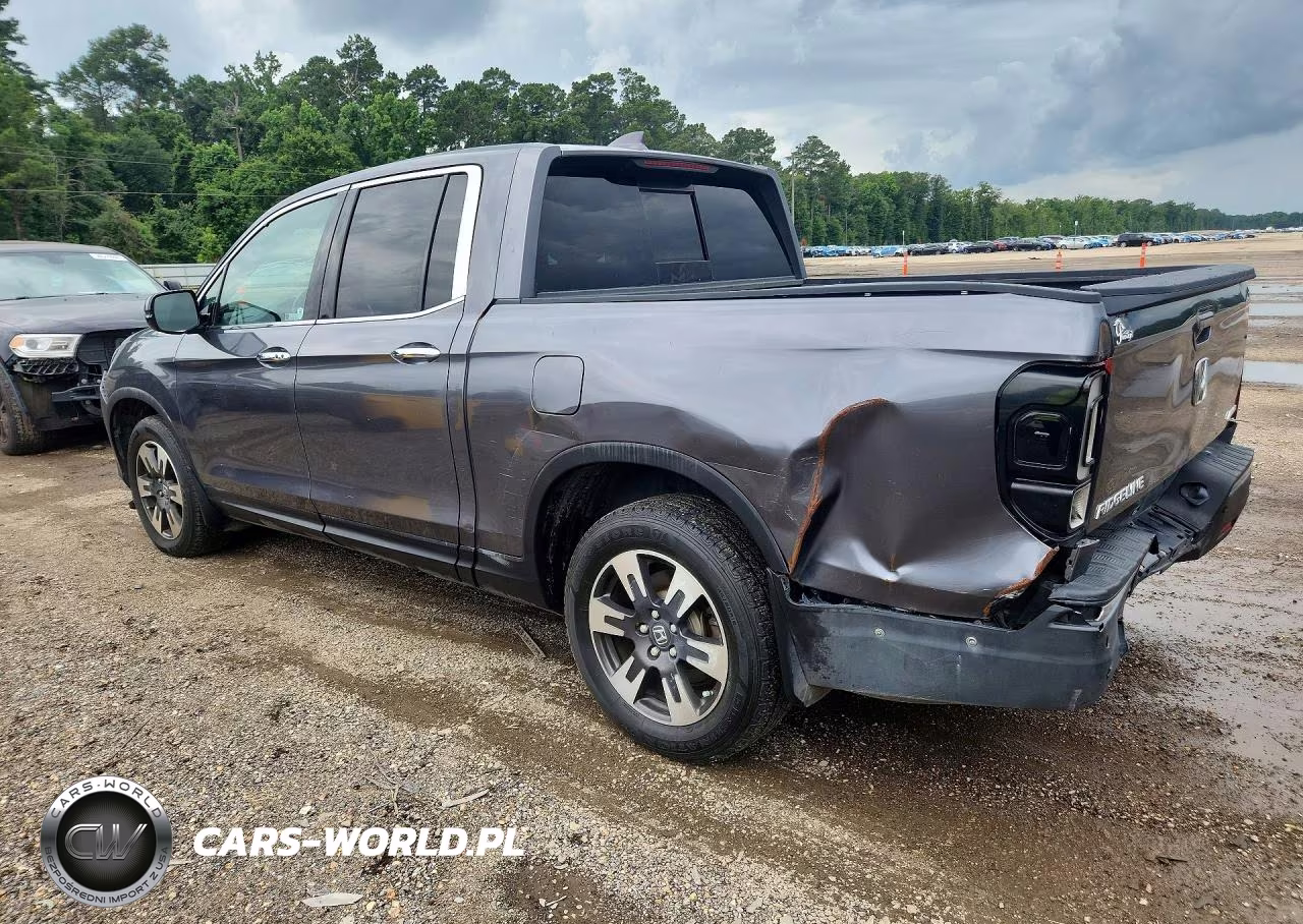 2018 Honda Ridgeline Rtl VIN:5FPYK3F70JB010167 - 2