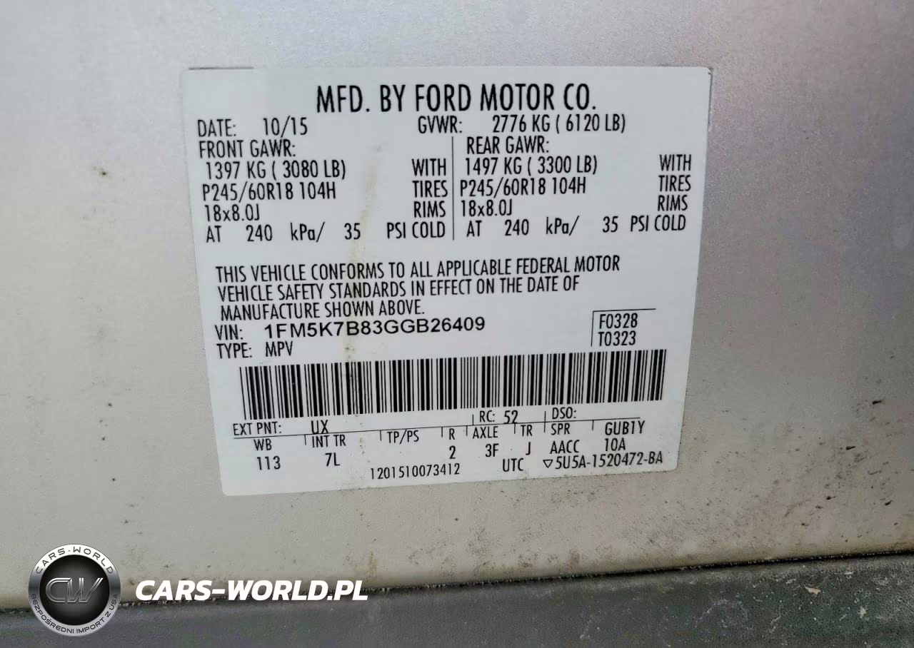 2016 Ford Explorer VIN:1FM5K7B83GGB26409 - 13