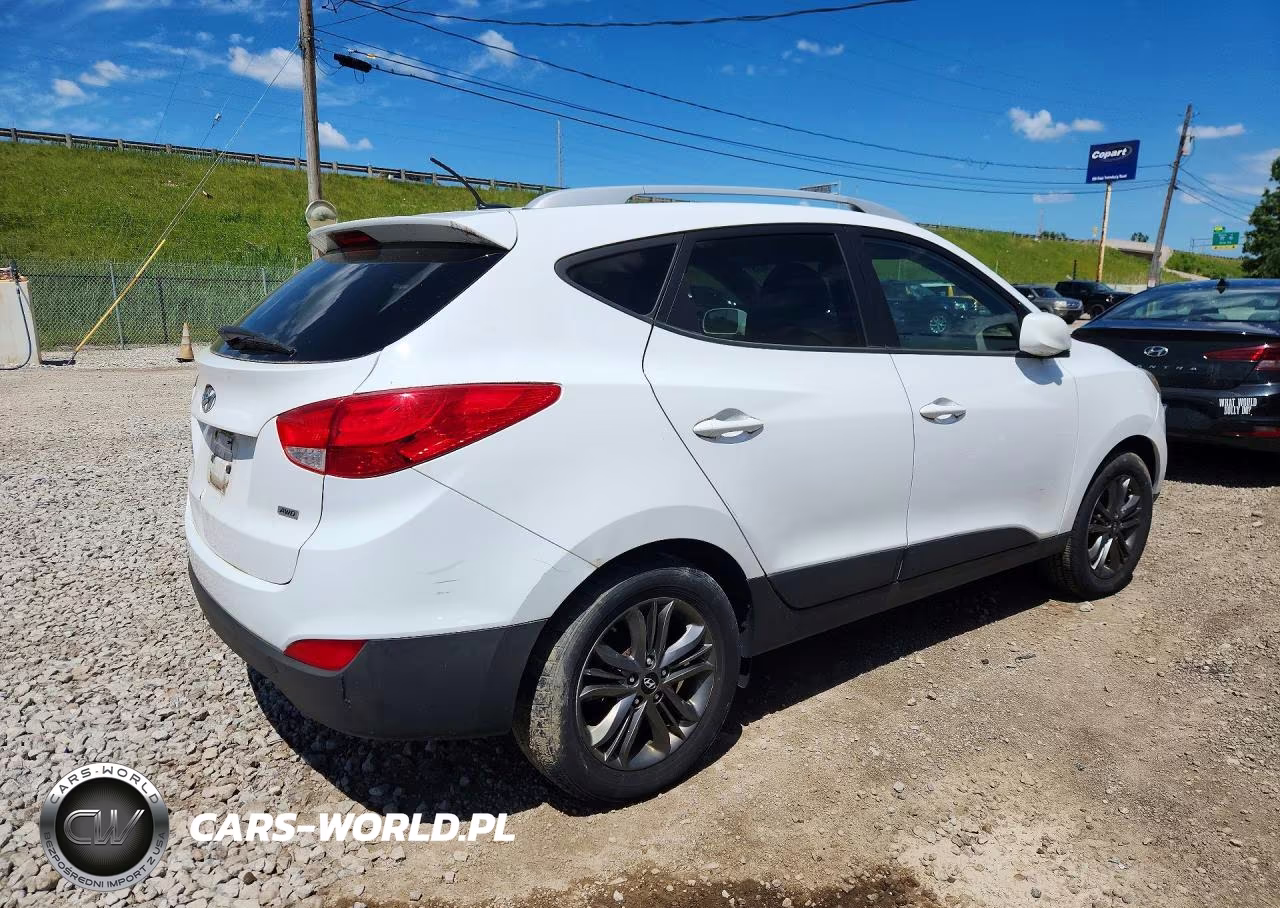 2014 Hyundai Tucson Se VIN:KM8JUCAG6EU875388 - 3