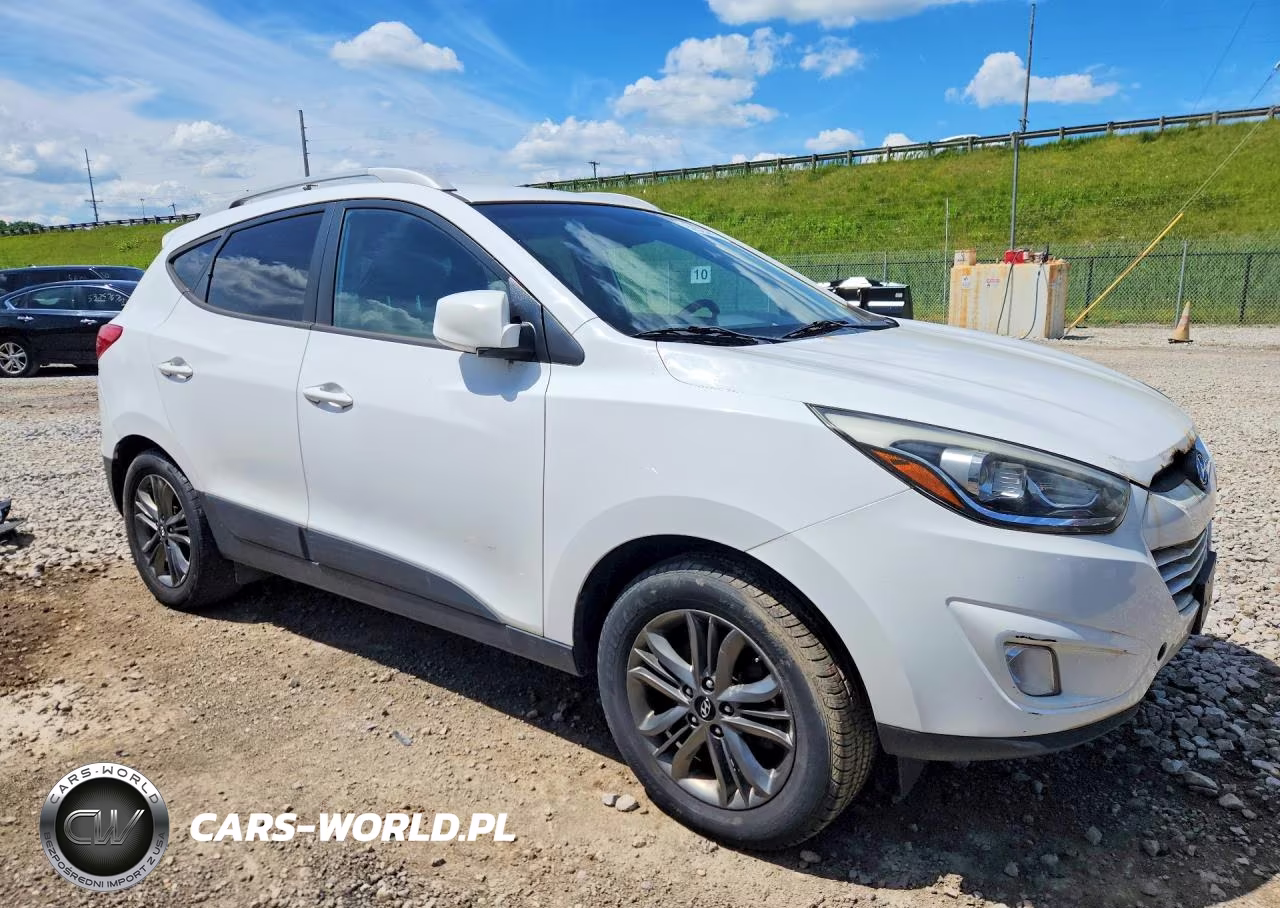 2014 Hyundai Tucson Se VIN:KM8JUCAG6EU875388 - 4