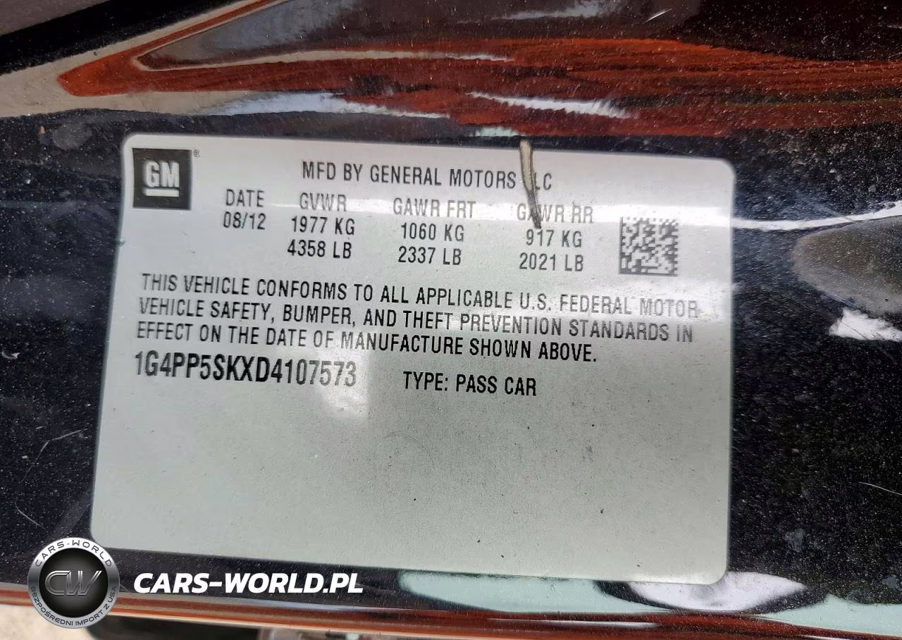 2013 Buick Verano VIN:1G4PP5SKXD4107573 - 12