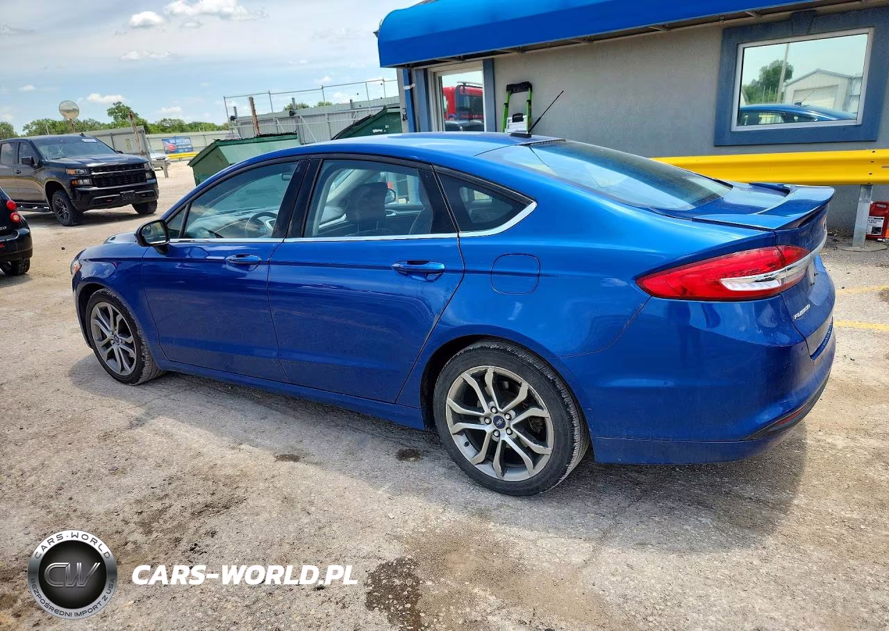 2017 Ford Fusion Se VIN:3FA6P0HD1HR338263 - 2