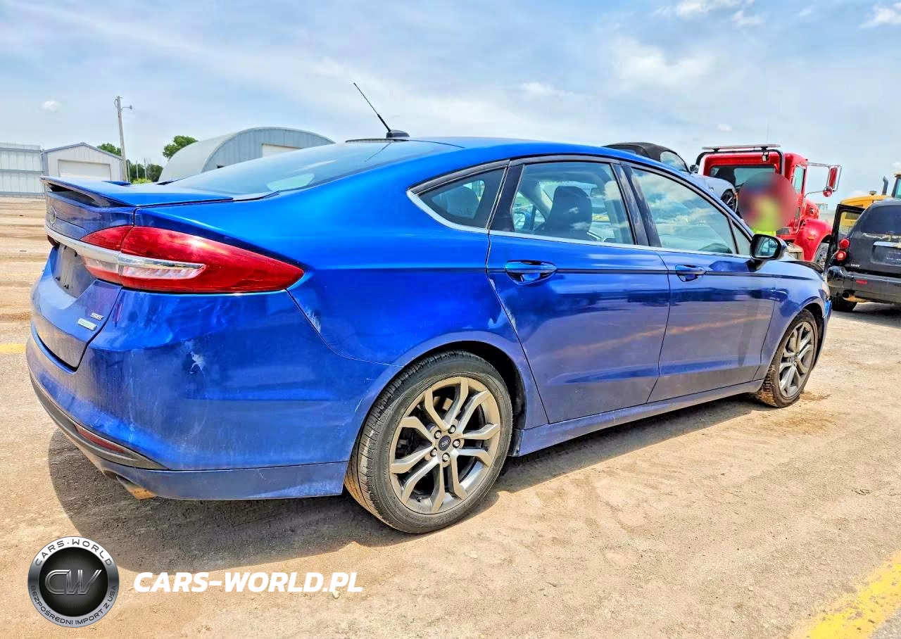2017 Ford Fusion Se VIN:3FA6P0HD1HR338263 - 3