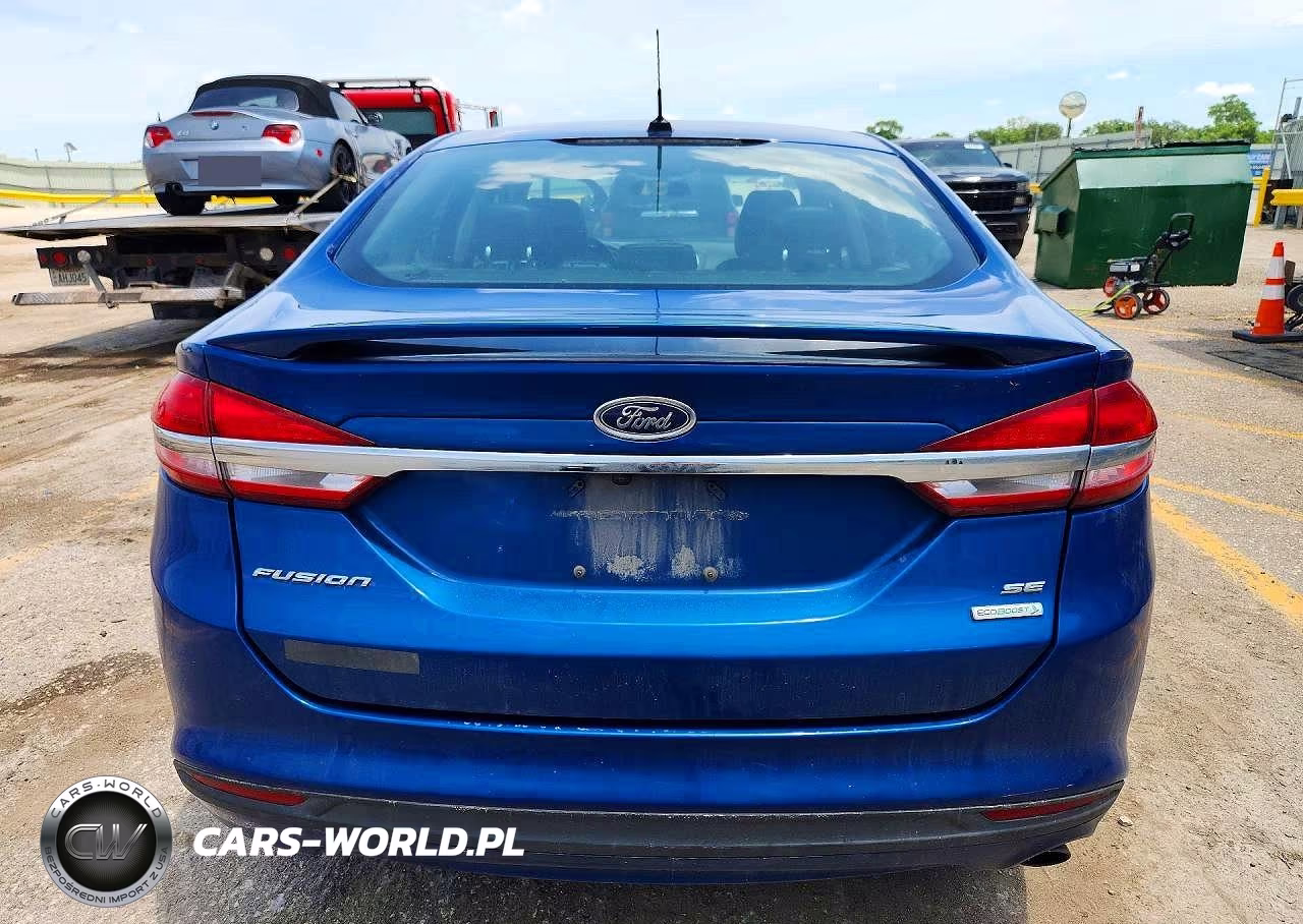 2017 Ford Fusion Se VIN:3FA6P0HD1HR338263 - 6