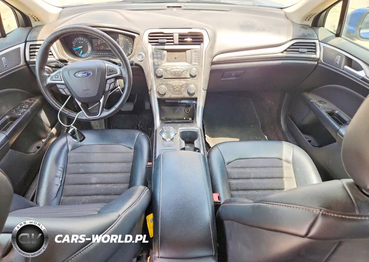 2017 Ford Fusion Se VIN:3FA6P0HD1HR338263 - 8
