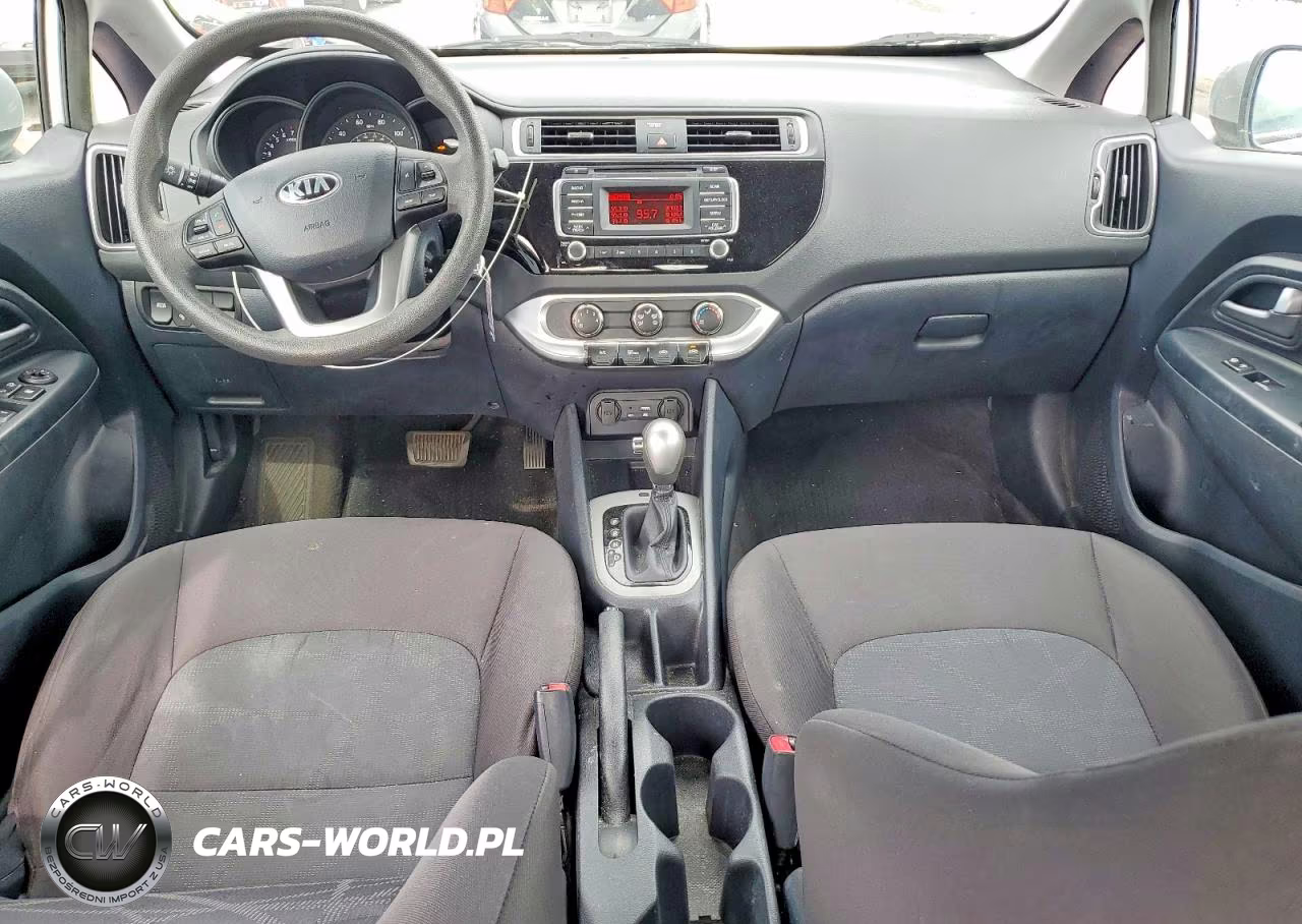 2016 Kia Rio Lx VIN:KNADM4A37G6562763 - 8