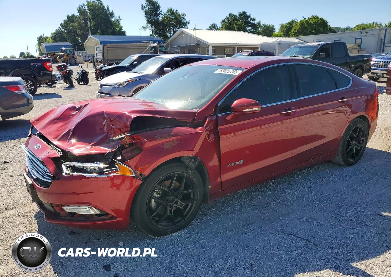 2017 Ford Fusion Titanium Hev – zdjęcie 1 z 12