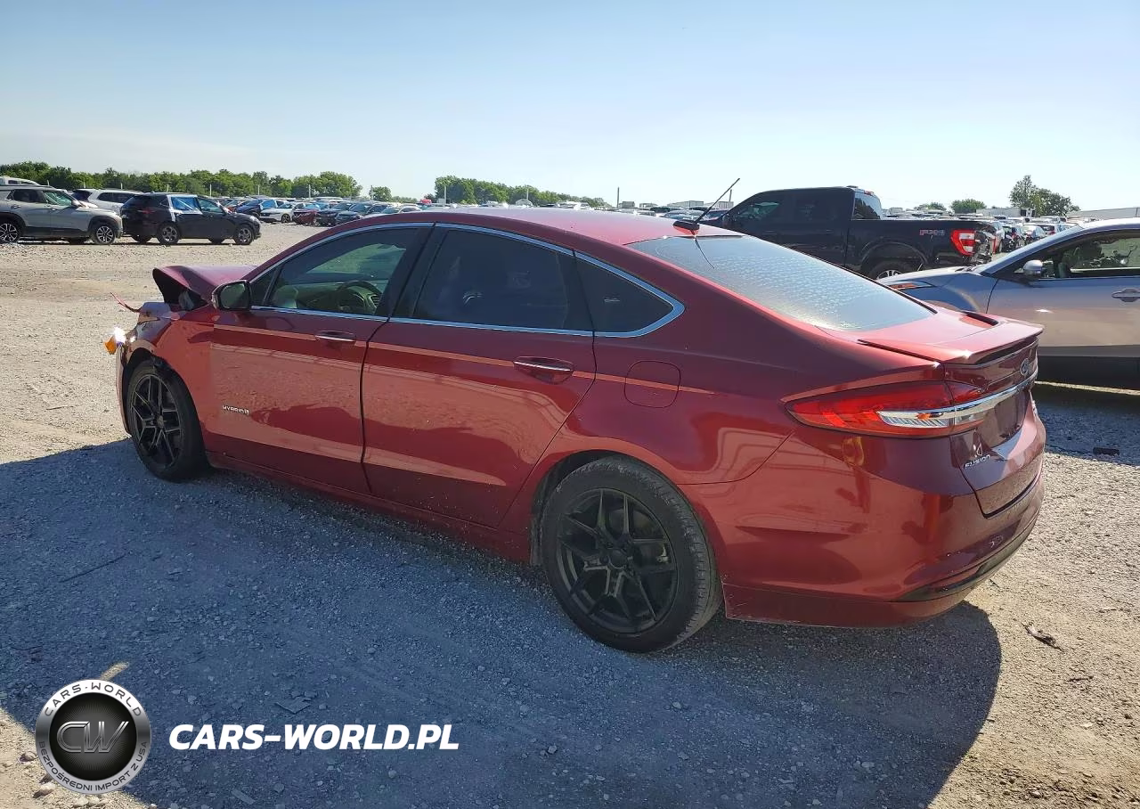 2017 Ford Fusion Titanium Hev VIN:3FA6P0RU7HR266872 - 2