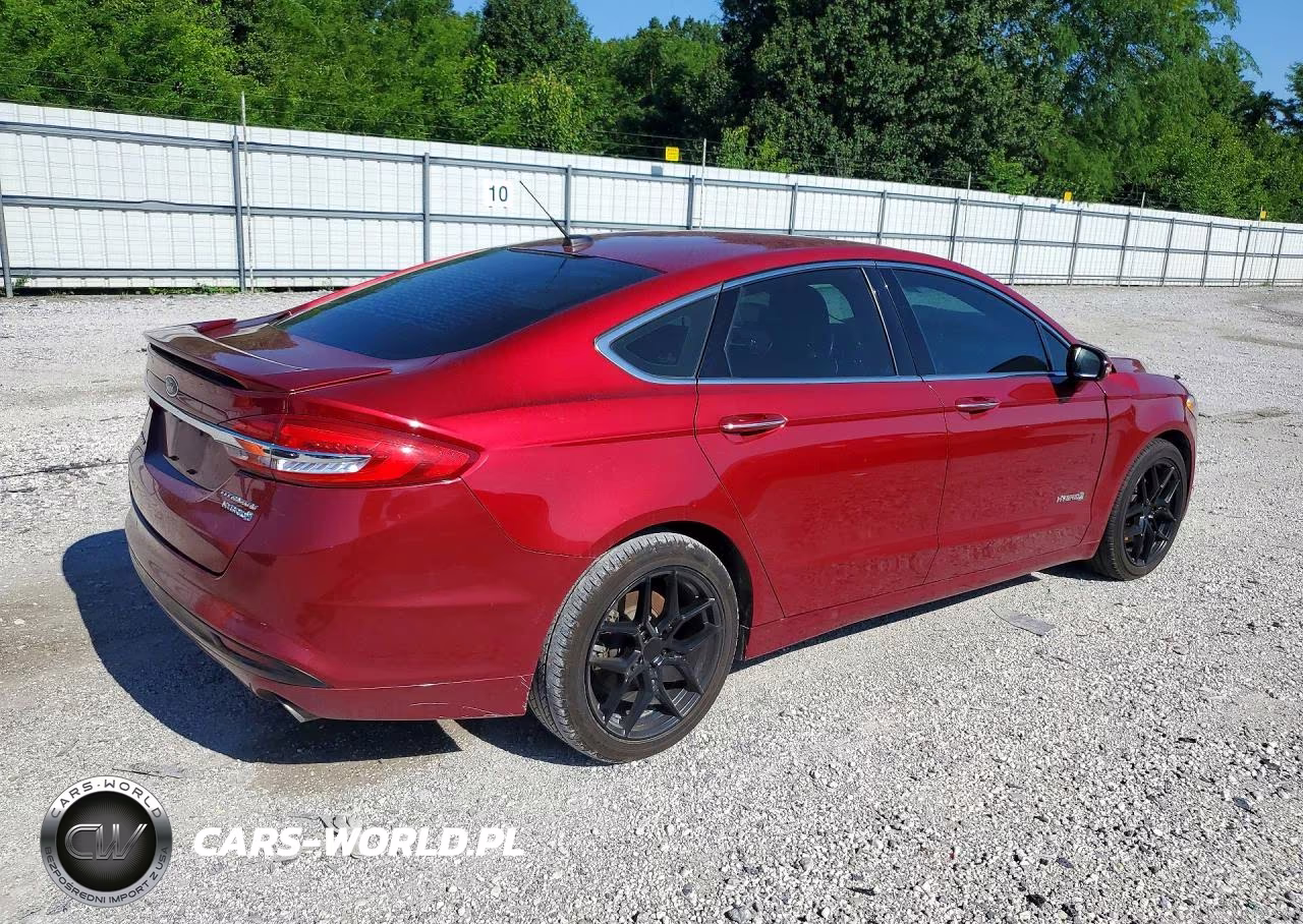 2017 Ford Fusion Titanium Hev VIN:3FA6P0RU7HR266872 - 3