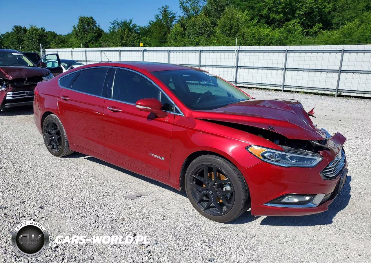 2017 Ford Fusion Titanium Hev VIN:3FA6P0RU7HR266872 - 4