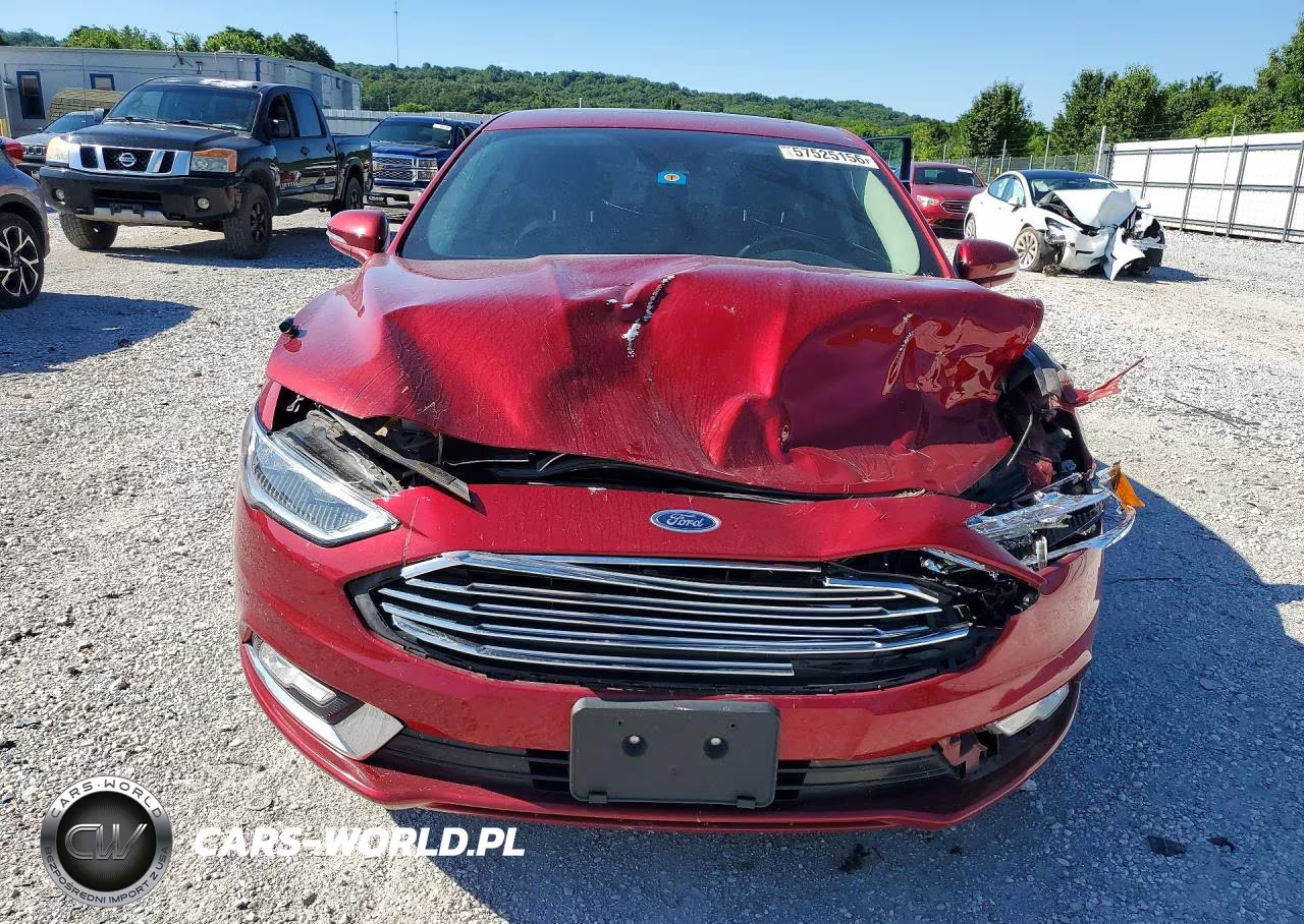 2017 Ford Fusion Titanium Hev VIN:3FA6P0RU7HR266872 - 5