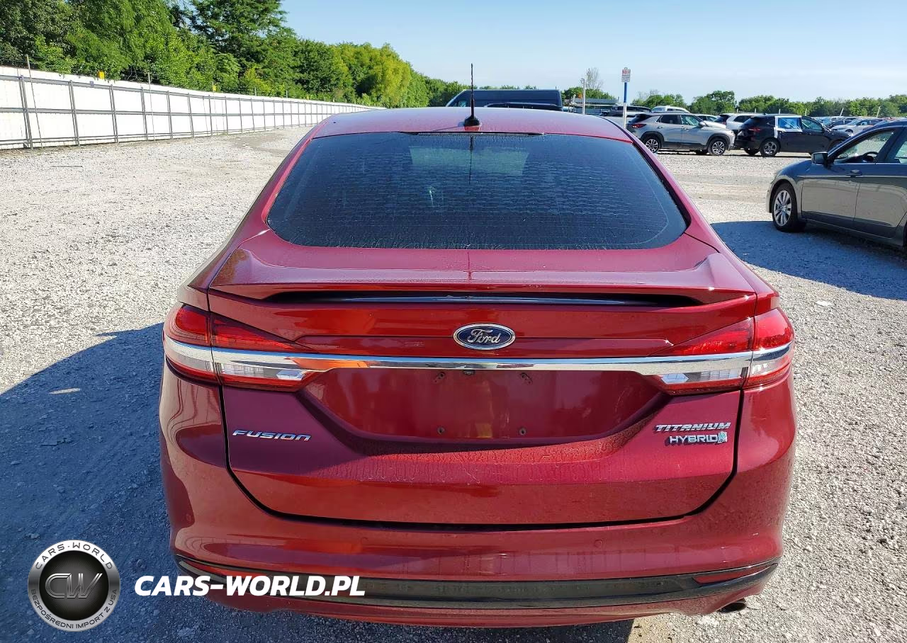 2017 Ford Fusion Titanium Hev VIN:3FA6P0RU7HR266872 - 6