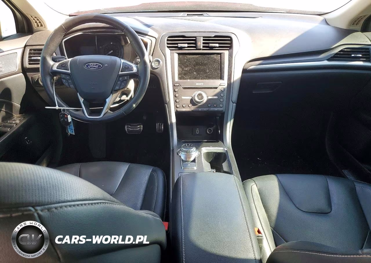 2017 Ford Fusion Titanium Hev VIN:3FA6P0RU7HR266872 - 8