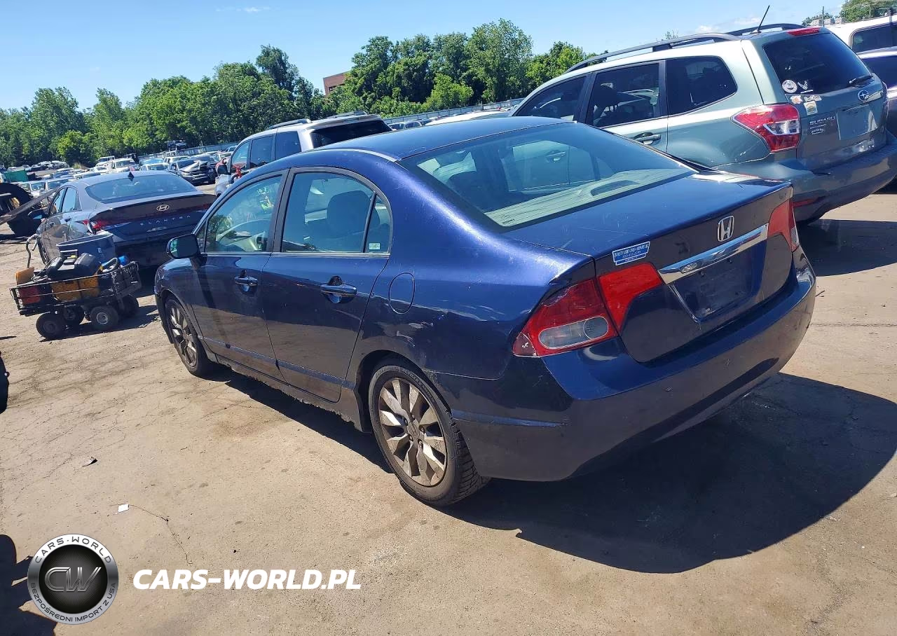 2009 Honda Civic Ex VIN:19XFA16879E045466 - 2