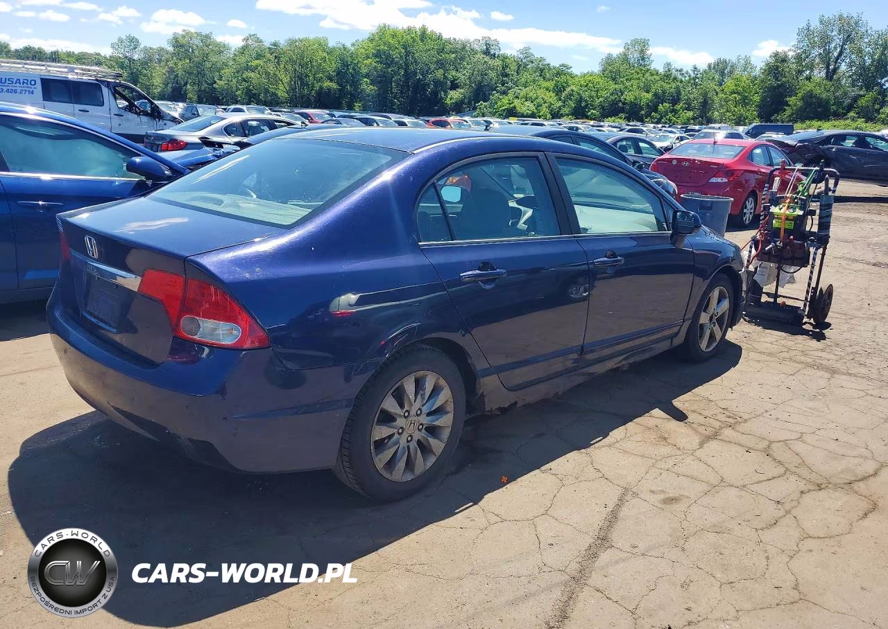 2009 Honda Civic Ex VIN:19XFA16879E045466 - 3