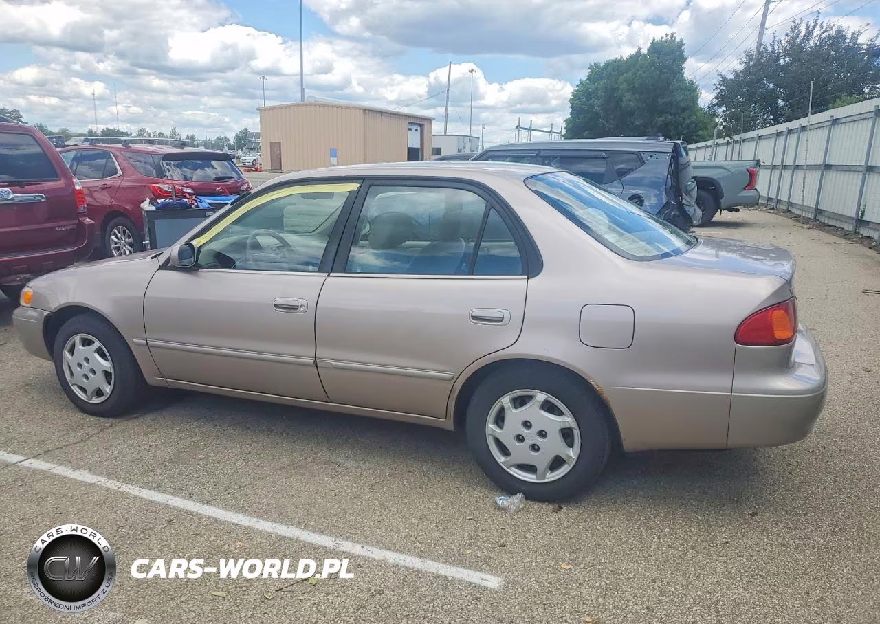 1999 Toyota Corolla Ve VIN:2T1BR12E0XC202110 - 2