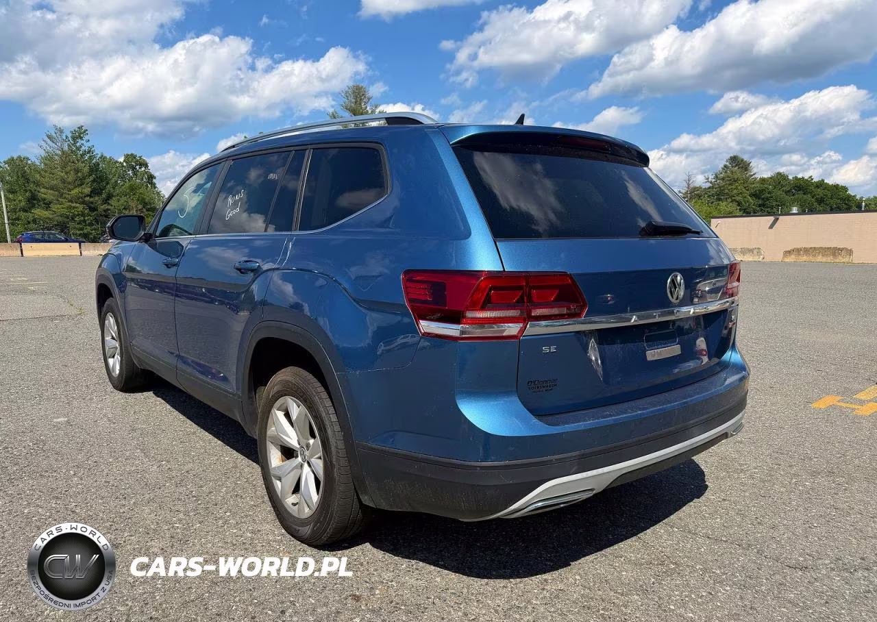 2019 Volkswagen Atlas Se VIN:1V2UR2CA3KC548517 - 3