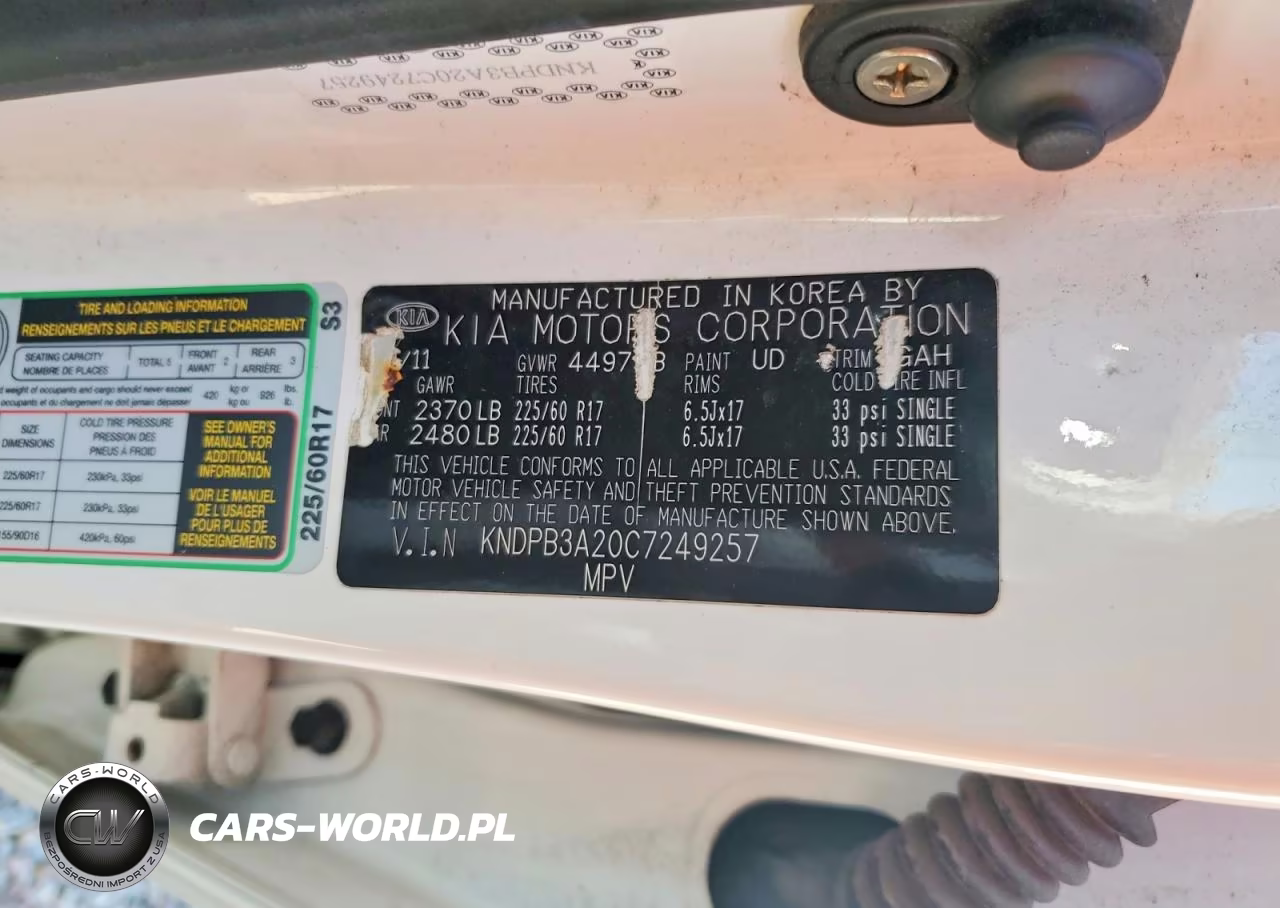 2012 Kia Sportage Lx VIN:KNDPB3A20C7249257 - 13
