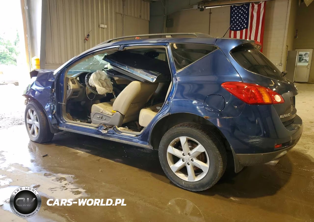 2009 Nissan Murano S VIN:JN8AZ18W79W138075 - 2