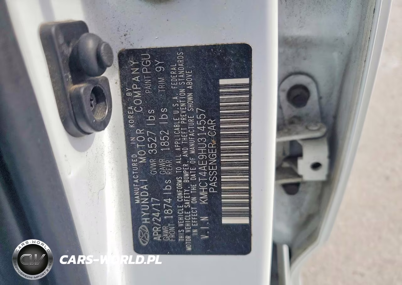 2017 Hyundai Accent Se VIN:KMHCT4AE9HU314557 - 12