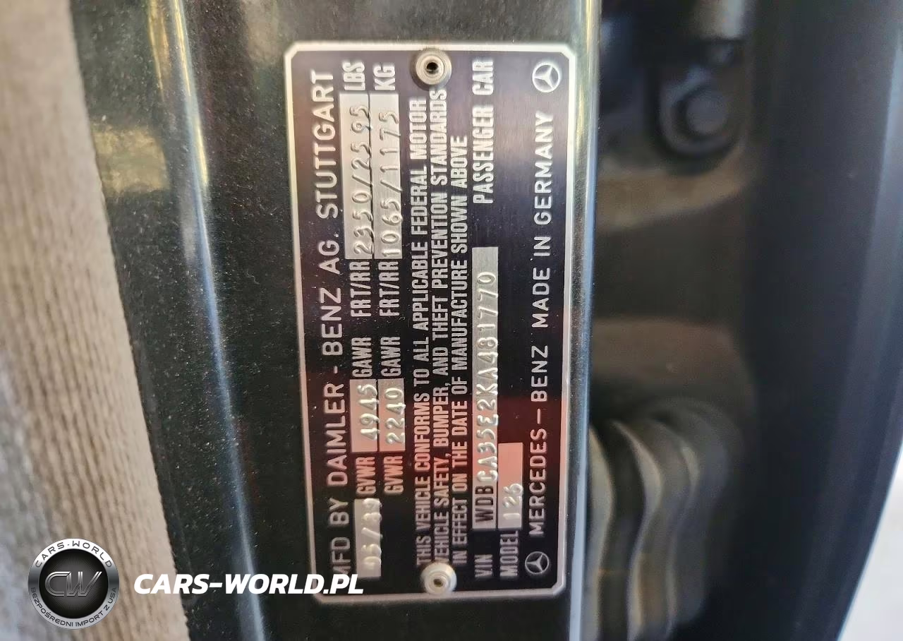 1989 Mercedes-Benz 420 Sel VIN:WDBCA35E2KA481770 - 12