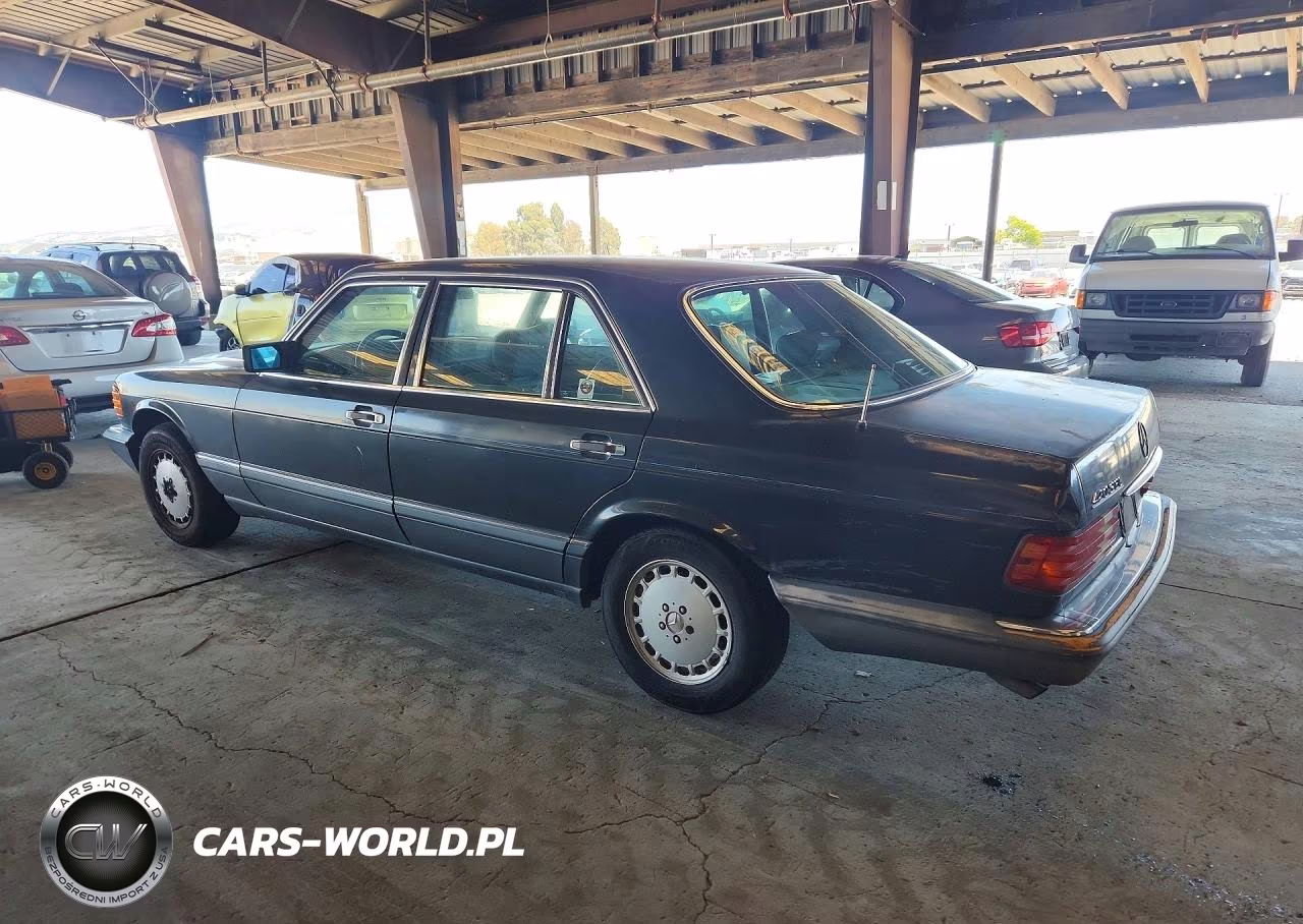 1989 Mercedes-Benz 420 Sel VIN:WDBCA35E2KA481770 - 2