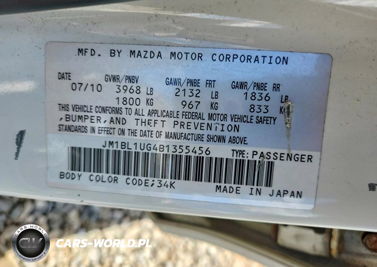 2011 Mazda 3 I VIN:JM1BL1UG4B1355456 - 12