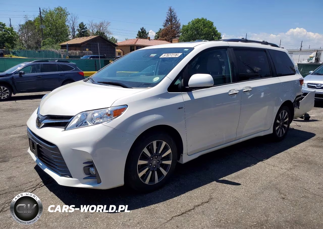 2019 Toyota Sienna Xle Premium 7-Passenger